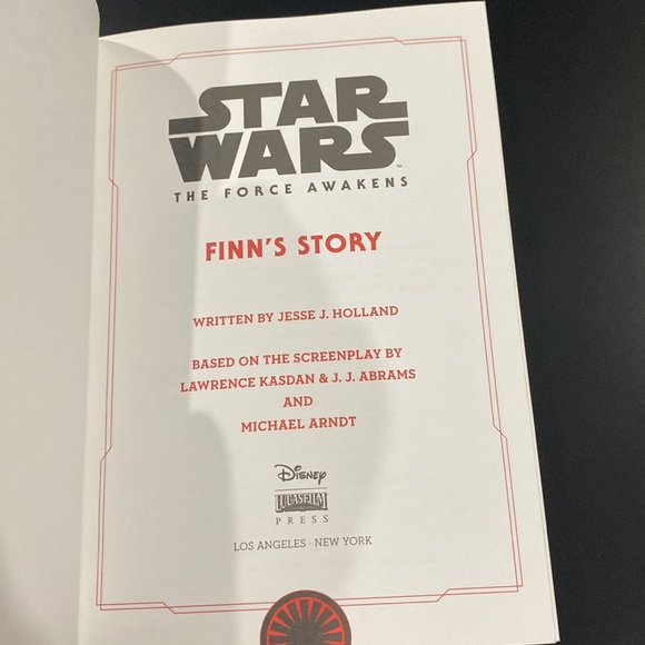 Star Wars The Force Awakens: Finn’s Story by Jesse J. Holland - Paperback Novel - Picture 4 of 7